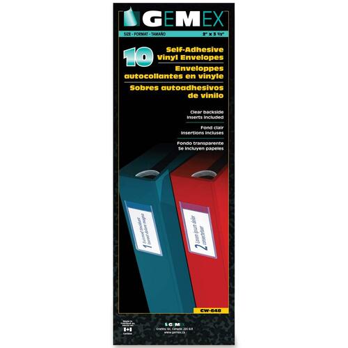 Gemex Adhesive Vinyl Pocket GMXCW648