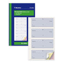 Blueline Receipt Forms Book DC2884