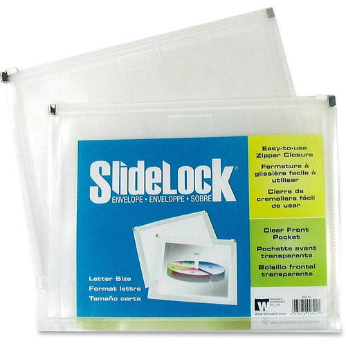 Winnable Poly Side Lock Zip Envelopes WNNENZ11CR