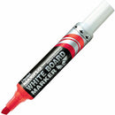Maxiflo White Board Marker, Chisel Point (2.0/5.7mm) Red Ink MWL6B