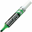 Maxiflo White Board Marker, Chisel Point (2.0/5.7mm) Green Ink MWL6D