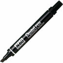 Pentel Pen Permanent Marker, Chisel Tip, Black Ink N60A