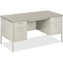 HON Metro Classic Series Double Padestal Desk - 4-Drawer P3262G2Q
