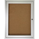 Ghent 1-door Enclosed Indoor Bulletin Board PA13624K