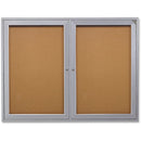 Ghent 2-Door Enclosed Bulletin Board PA23648K
