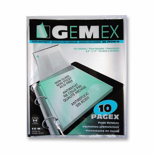 Gemex Top-loading Page Protectors GMXPP411910