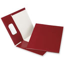 Oxford Letter Recycled Pocket Folder PPFDBUB