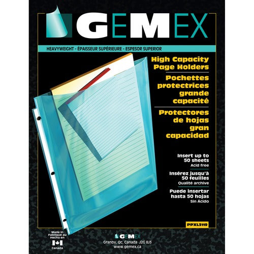 Gemex Top-loading Page Protectors GMXPPXL3119