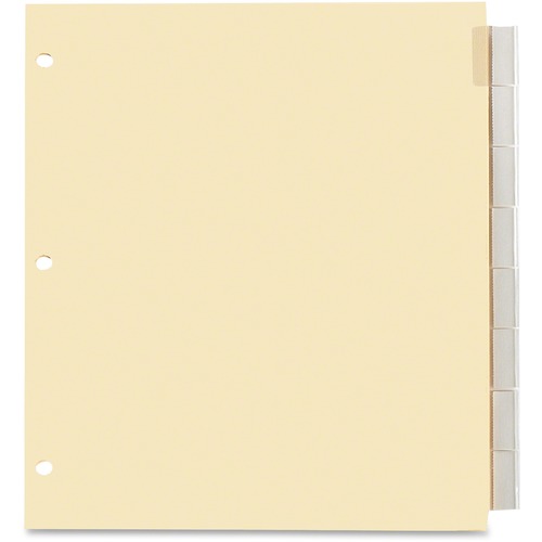 Oxford Insertable Index Tab OXFR2138C