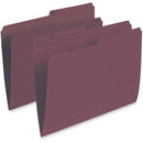 Pendaflex 1/2 Tab Cut Letter Recycled Top Tab File Folder R415BUR