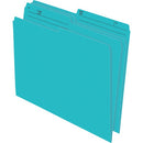 Pendaflex 1/2 Tab Cut Letter Recycled Top Tab File Folder R415TEA