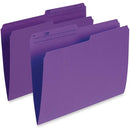 Pendaflex 1/2 Tab Cut Letter Recycled Top Tab File Folder R415VIO