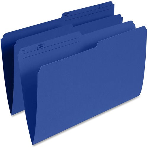 Pendaflex 1/2 Tab Cut Legal Recycled Top Tab File Folder PFXR615NAV