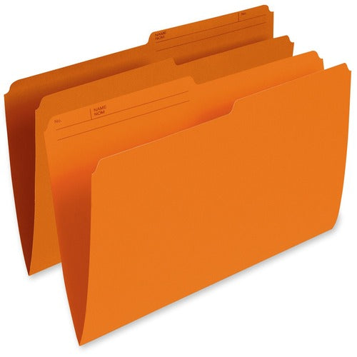 Pendaflex 1/2 Tab Cut Legal Recycled Top Tab File Folder PFXR615ORG