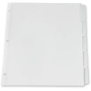 Oxford Heavy Duty Plain Tab Loose Leaf Index Divider WR2135W