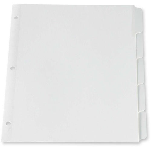 Oxford Heavy Duty Plain Tab Loose Leaf Index Divider OXFWR2135W