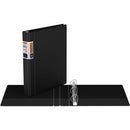 QuickFit Heavy-Duty Commercial Binder, 3-Ring D-Ring Binder, Blac 29011