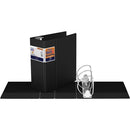 QuickFit Heavy-Duty Commercial Binder, 3-Ring D-Ring Binder, Blac 29071