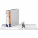 QuickFit Heavy-Duty View Binder, 3-Ring D-Ring Binder, White, 3 I 89050