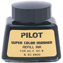 Pilot Red Refill Ink Bottle For Permanent Jumbo Markers 088308