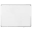 MasterVision Earth Silver Easy-Clean Dry-erase Board MA0300790