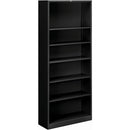 HON Brigade Steel Bookcase | 6 Shelves | 34-1/2"W | Black Finish S82ABCP