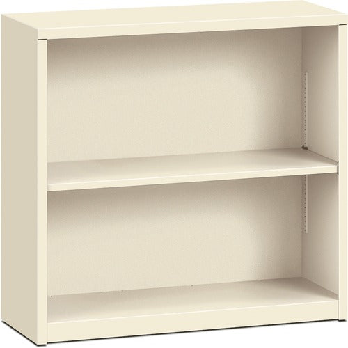 HON Brigade Steel Bookcase | 2 Shelves | 34-1/2"W | Putty Finish HONS30ABCL