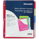Winnable 5-Tab Slant Binder Pocket TP55AD