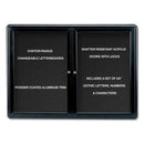 Ghent Ovation OVK2-B Changeable Letter Board OVK2BBK