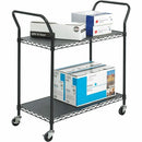 Safco Wire Utility Cart 5337BL