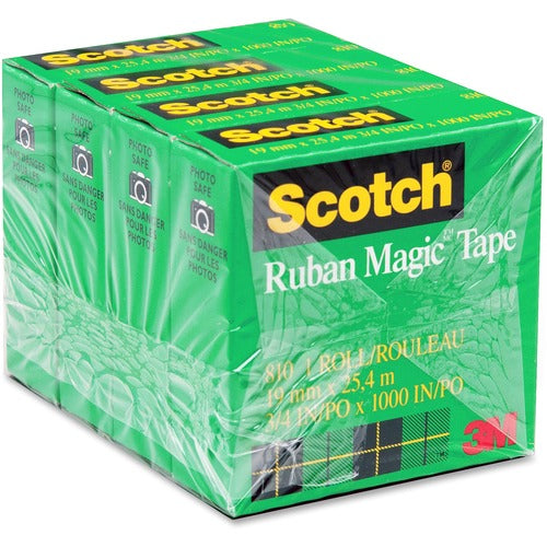 3M Scotch Magic Transparent Tape MMM8104PKC