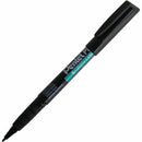 Green Label Permanent Marker (2.0mm), Bullet Tip, Black Ink NMS50A
