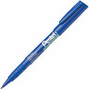 Green Label Permanent Marker (2.0mm), Bullet Tip, Blue Ink NMS50C