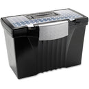 Storex Supply Compartment Plastic File Box 61510B04C
