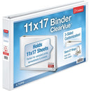 Cardinal&reg; ClearVue Overlay Tabloid D-Ring Binder 22122