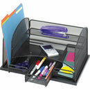 Safco Onyx 3-Drawer Desktop Organizer 3252BL