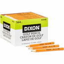 Dixon Pre-sharpened Wood Golf Pencils 14998
