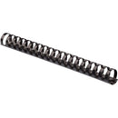 Fellowes Plastic Binding Combs - Black, 1" Diameter 5232801