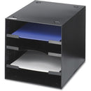 Safco Steel Compartment Desktop Organizer 3112BL