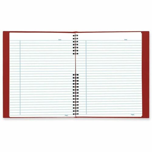 Rediform NotePro Twin - wire Composition Notebook - Letter BLIA10200RED