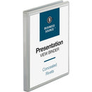 Business Source Standard View Round Ring Binder 09980