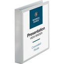 Business Source Standard View Round Ring Binder 09983
