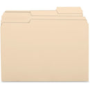 Business Source 1/3 Tab Cut Letter Recycled Top Tab File Folder 17525