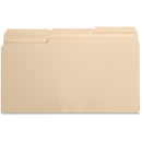 Business Source 1/3 Tab Cut Legal Recycled Top Tab File Folder 17526