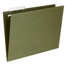 Business Source 1/3 Tab Cut Letter Recycled Hanging Folder 17532