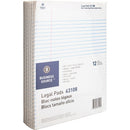 Business Source Micro-Perforated Legal Ruled Pads 63108