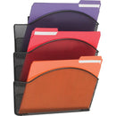 Safco Onyx Mesh Wall Pockets 5652BL