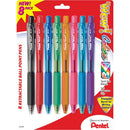 Pentel WOW! Retractable Ballpoint Pens BK440BP8M