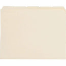 Business Source 1/5 Tab Cut Letter Recycled Top Tab File Folder 43567