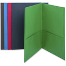 Business Source Letter Recycled Pocket Folder 78502